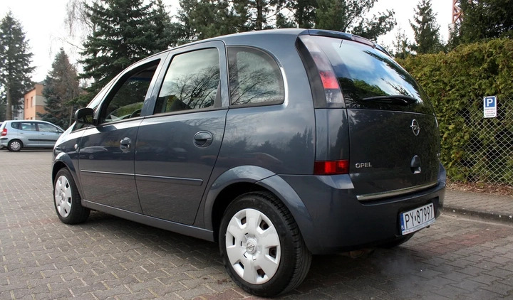 Opel Meriva cena 8500 przebieg: 188000, rok produkcji 2007 z Poznań małe 67
